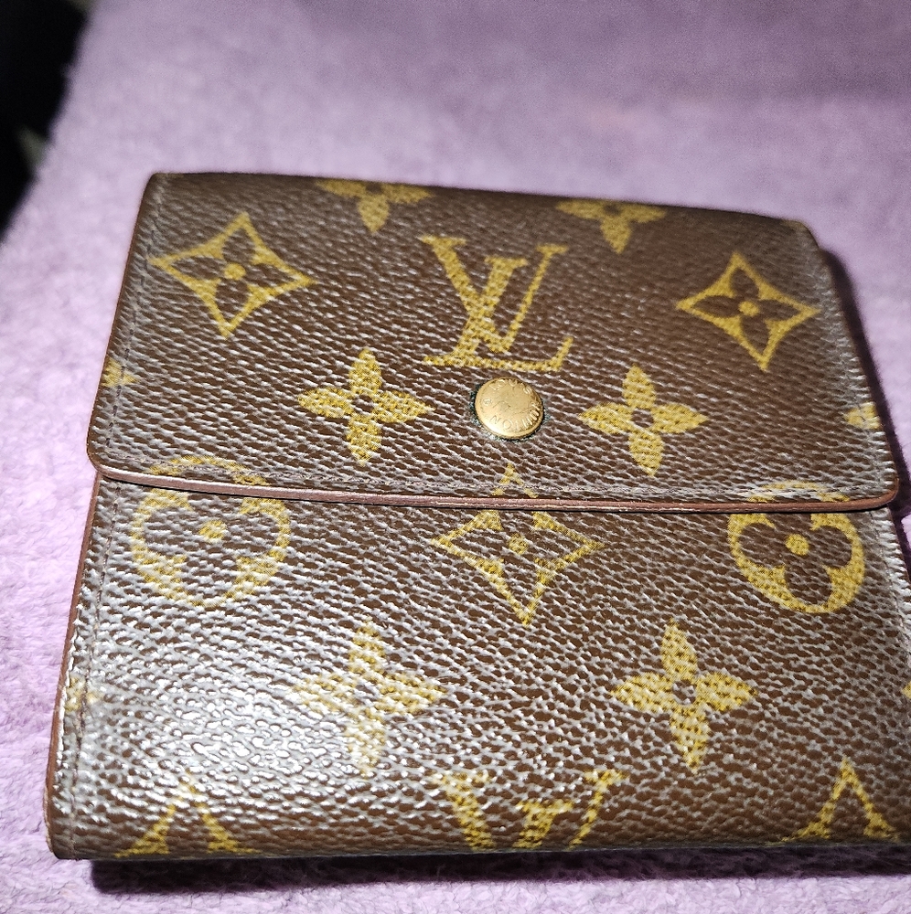 Louis Vuitton Monogram Portefeuille Elise Bifold Wallet